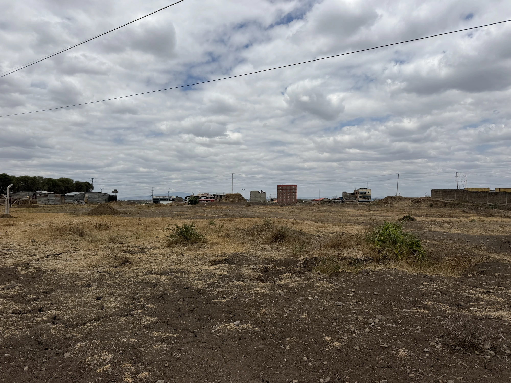 Adjacent industrial warehousing